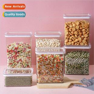 Bucket Moisture proSealed Kchen Grain Rice Jar Transparent