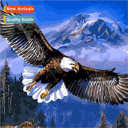 Diamond painting new DIY eagle full round diamond handmade p