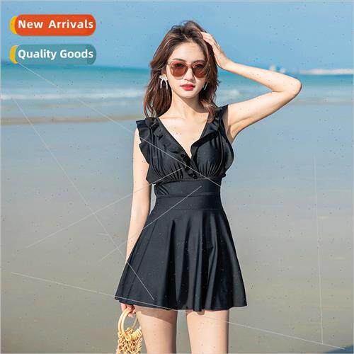 New ins women Korea spa swimsu backless one-piece swimsu fem