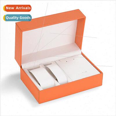 Work gift watch box rectangular simple exquise kraft paper b
