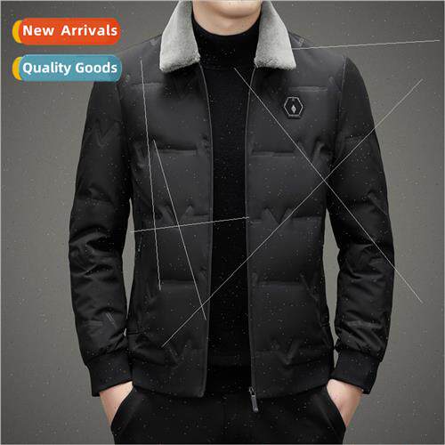 Men down jacket light short fall winter casual whe duck down