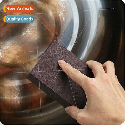 Sponge emery magic scrub removes dirt cleans cookware years