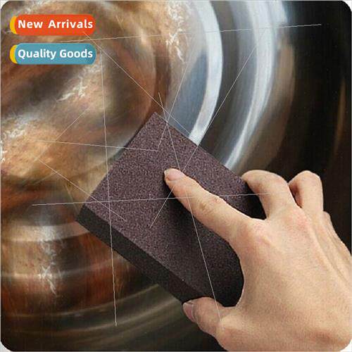 Sponge emery magic scrub removes dirt cleans cookware years