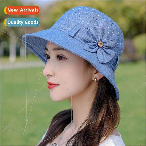 Round face fisherman hat female Korea  tide summer wh wide b