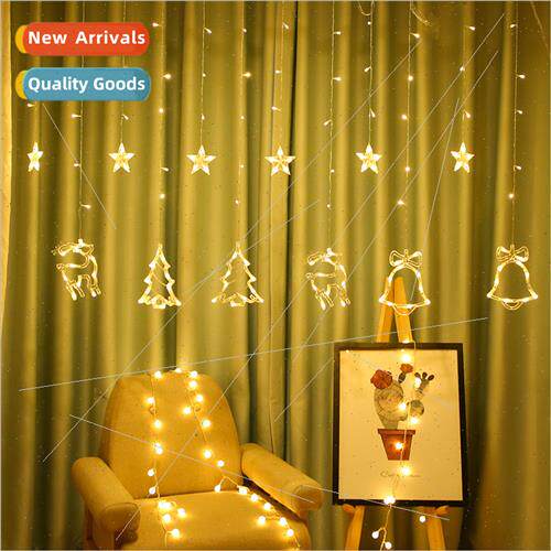 LED curtain lights christmas day decoration colorful lights