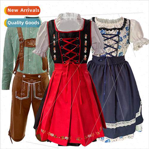 Germany Munich Octoberfest tradional dress apron jumpsu fest