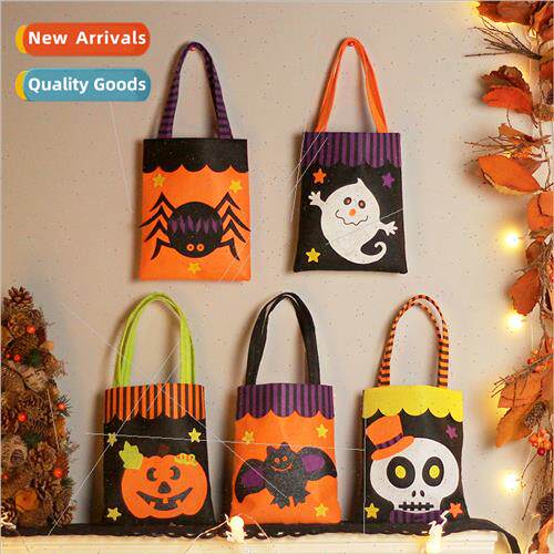 Halloween Decorations Cute Pumpkin Ghost Non-Woven  Bags Kin