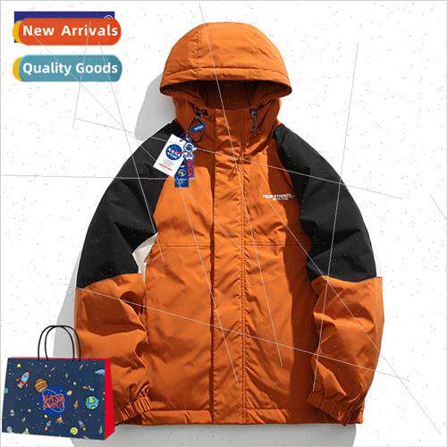 rushing jacket men new fall winter tide outdoor cotton jacke