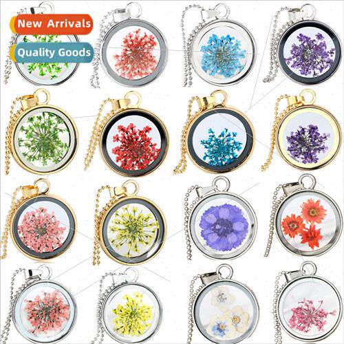 Europe popular creative women multi-flower silver round purp