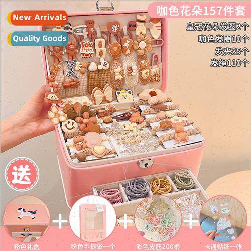Princess children hair accessories set gift box girls head r