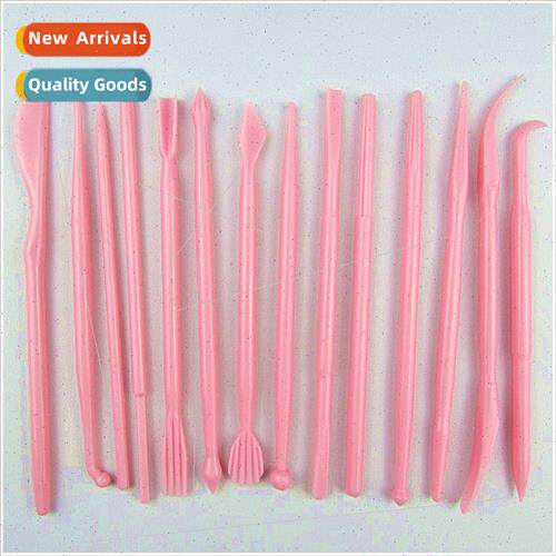 DIY Baking Tools Mini 14pcs Flip Cake Clay Sculpting Set Sha