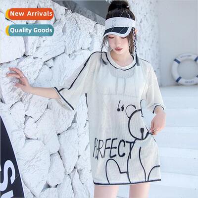 Spl swimsu female three-piece bikini loose long section of s