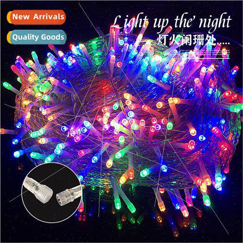 led string lights male female plug string lights waterproout