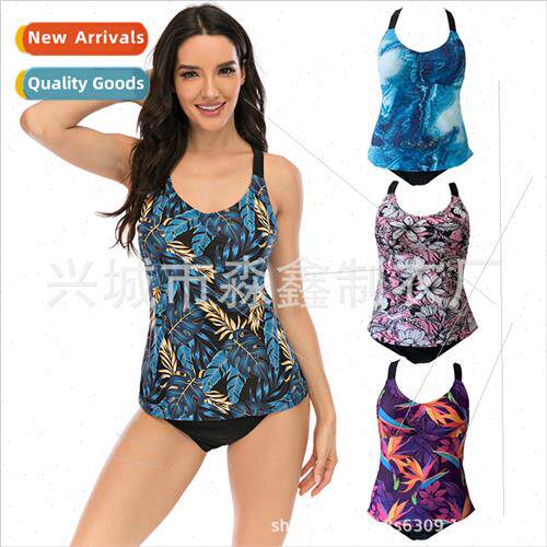 2021Europe Swimsu Women Spl Conservative Halter Belly i Swim