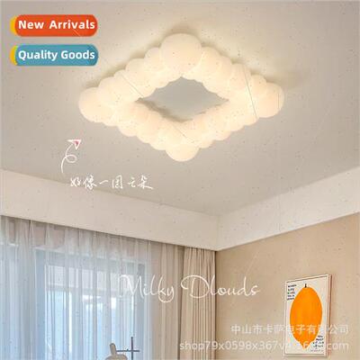 Modern simple master bedroom ceiling light creative home dec