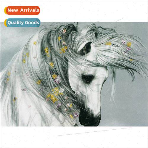 New hand-applied full diamond living room animal decoration