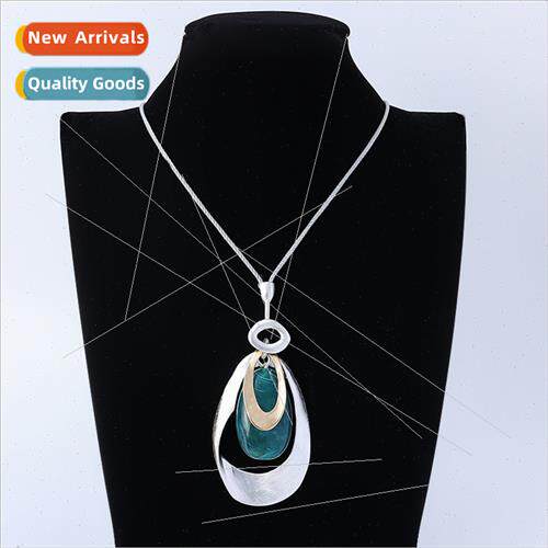 Europe new sweater chain ladies long long necklace alloy pop