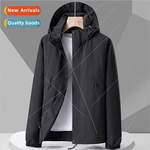 Hooded punching jacket men women large size fall winter hood