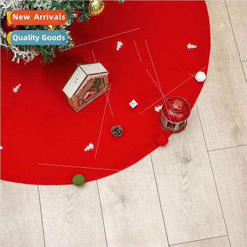 Christmas red e skirt Christmas e bottom decoration apron Ch