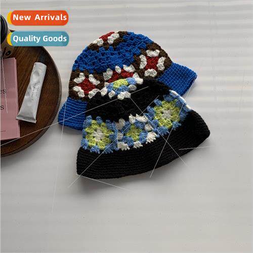 Korea designers Mori small fresh knted crochet flowers h col