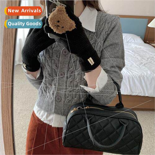 Label-free wool blend autumn winter men women warm woolen gl