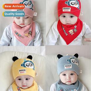 Baby hat spring fall thin baby newborn cotton fetal cap male