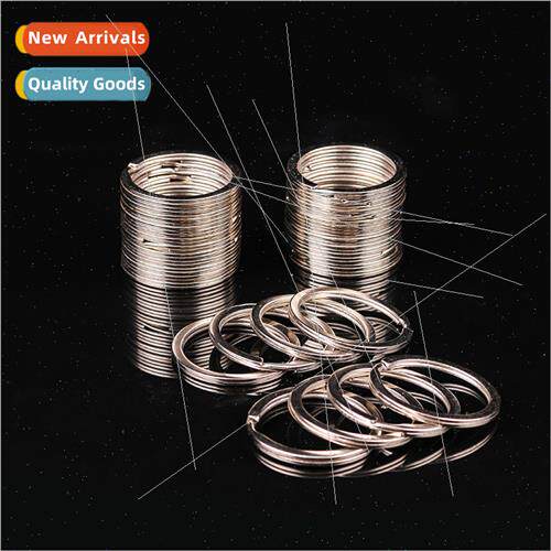 Iron key ring round flat key ring multifunctional iron apert