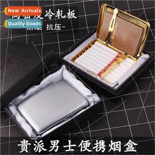steel flip case metal cigarette stainless glossy New cover
