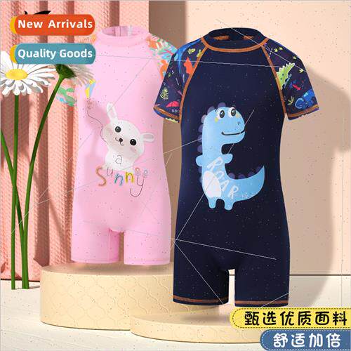 New childrens swimsus boys and girls one-piece swimsus swim