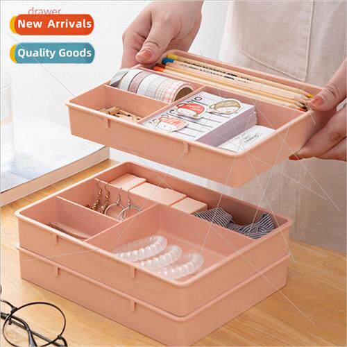 Stackable Multi-compartment Drawer Organizer Multi-purpose D