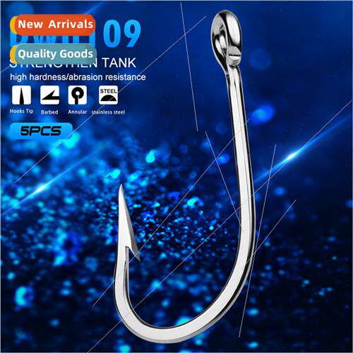 5pcs/pack deep sea boat fishing sea fishing stainless steel