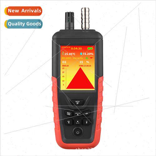 Oxygen air test meter content O2 industrial household data l