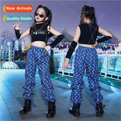 Childrens Jazz Dance Set Dance Hip Hop Girls  Dress Girls Fu