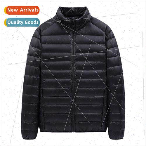 ght down jacket men fall winter loose large size 50 duck dow
