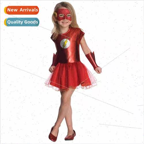 Halloween Flash female childrens cosplay dress cosplay stage
