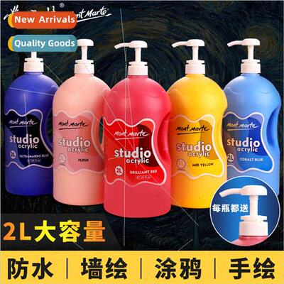 Montmar acrylic paints 2l large barrel waterpro-color loss 1