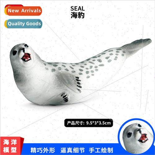 animal seals sea dog model toys ornaments handmade