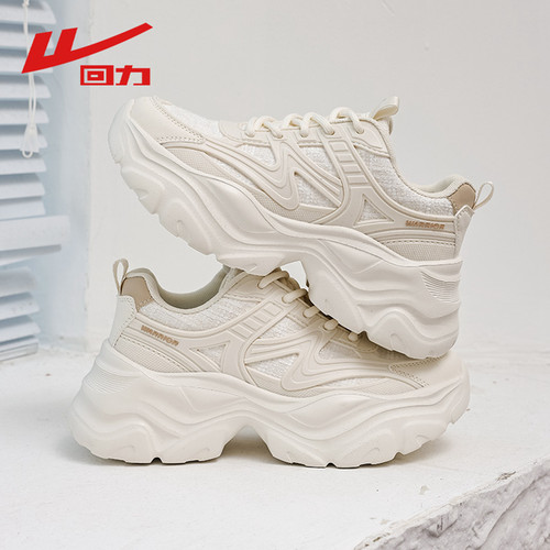回力女鞋厚底增高老爹鞋运动鞋子