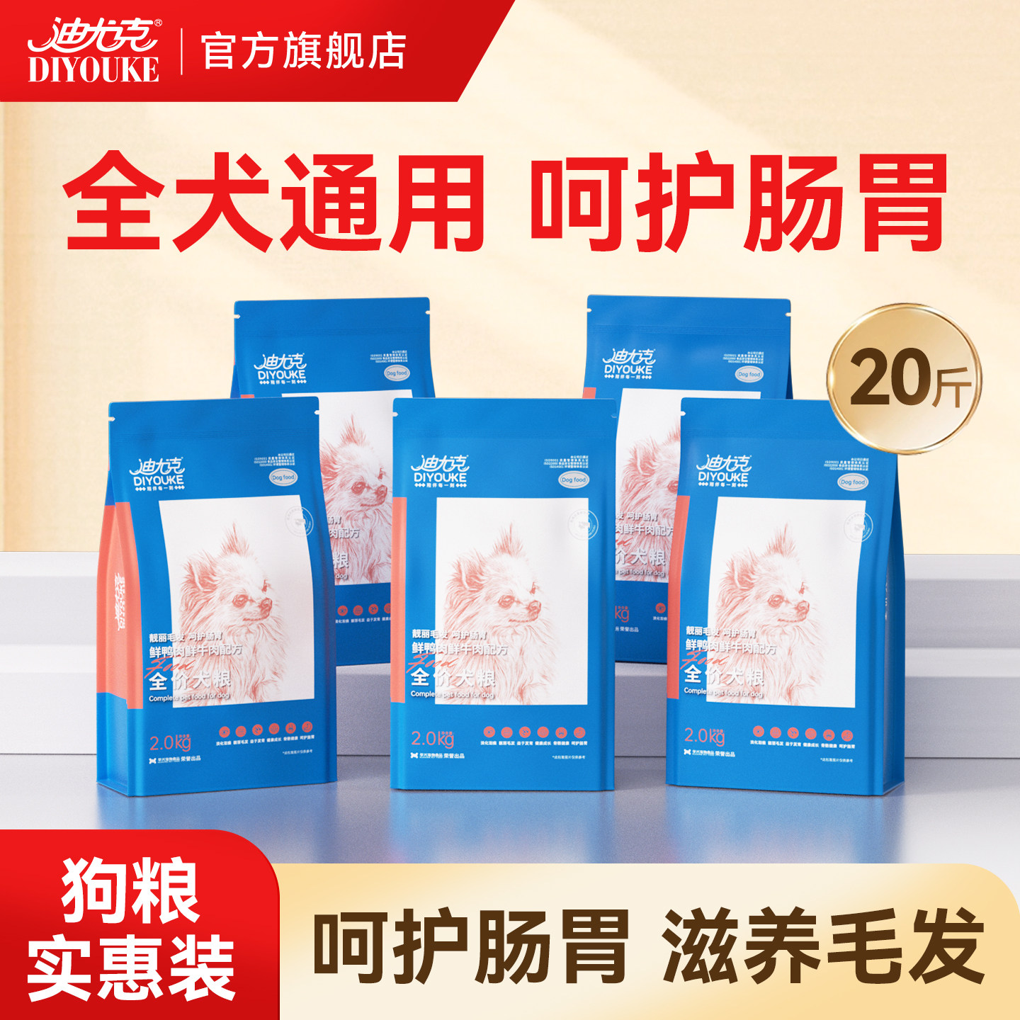 迪尤克通用型金毛比熊柯基幼犬图片