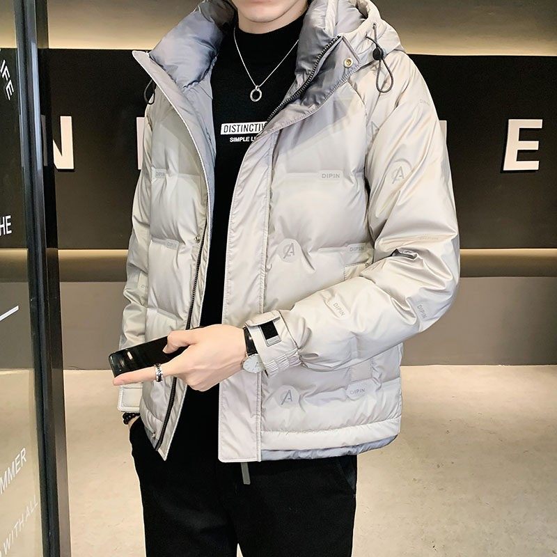 2023男士休闲短款羽绒服潮