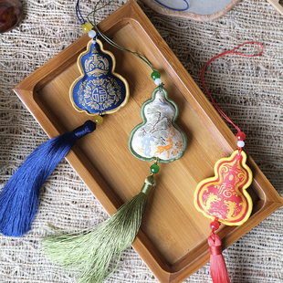 上新了故宫鸿禧云集刺绣香囊福禄锦囊平安车挂汉服挂件生日礼物