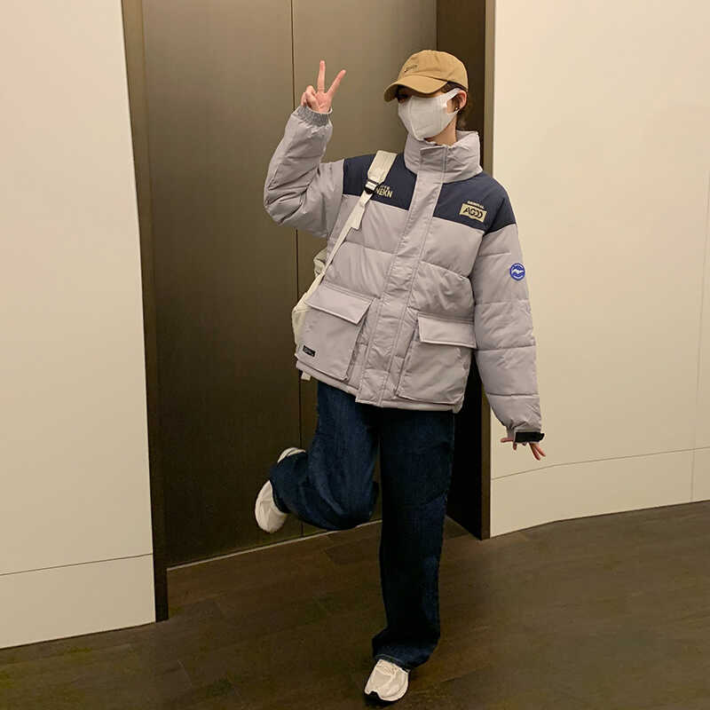 Nxii~羽绒棉服短款女装学生棉衣2024冬季新款小个子ins棉服外套潮