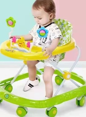 Baby walker anti-roll baby anti-o-leg 6/7-18 months boy/girl