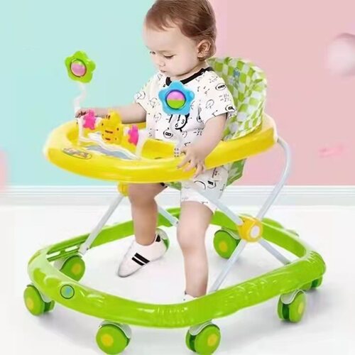 Baby walker anti-roll baby anti-o-leg 6/7-18 months boy/girl