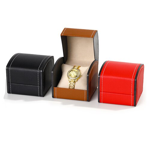 高档拱形翻盖手表盒腕表包装盒