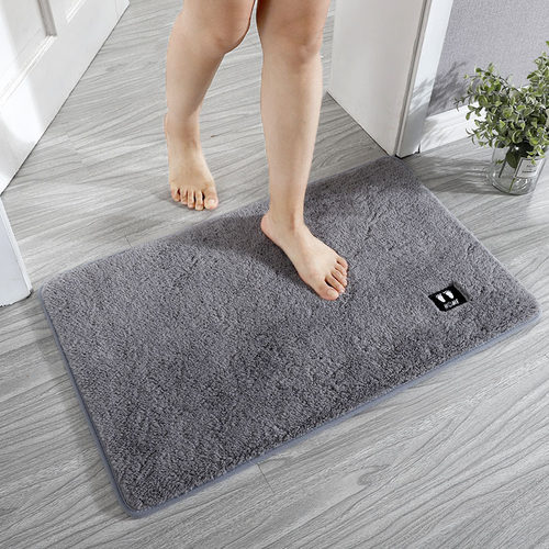 toilet door mat Bath Bathroom Floor Shower Rug guard carpet