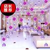 Punch holes bead curtains crystal gourd Beads Is arranged at the left end face door curtain TOILET bead curtains partition Free punching European style