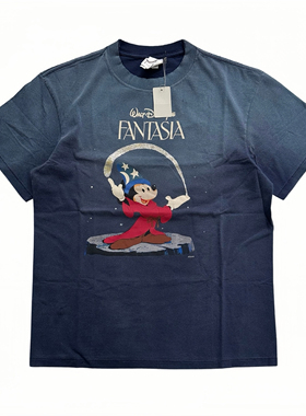 SAINT Mxxxxxx 联名FANTASIA SS TEE米奇幻想曲短袖vintage潮男女