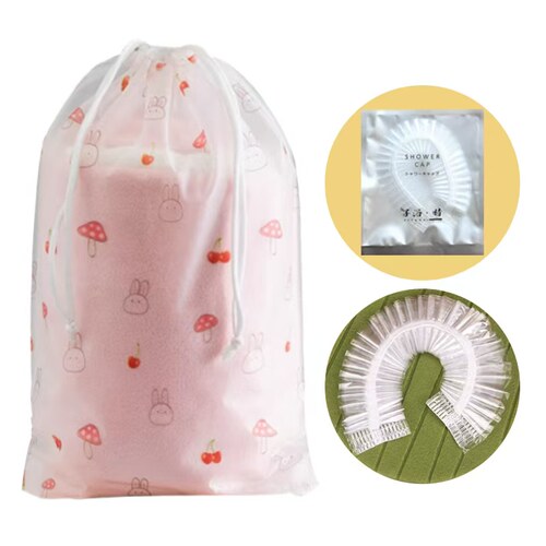 出口日本特大码浴帽独立装散装