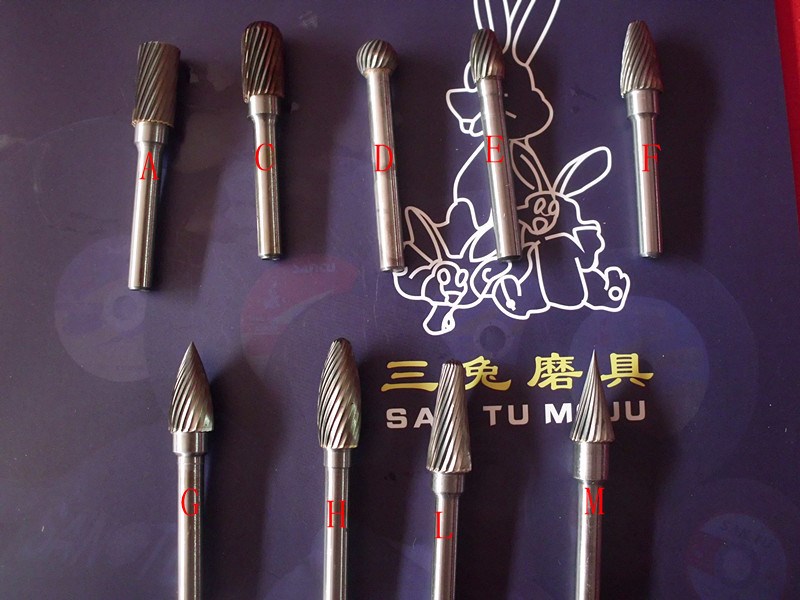 Cacbua gốc Eagle Eagle Thép quay Tantalum Đầu mài Vonfram Thép mài Đầu 6MM Xử lý - Dụng cụ cắt mũi khoan
